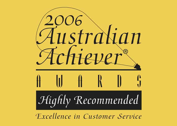 2006 Australian Achiever Award