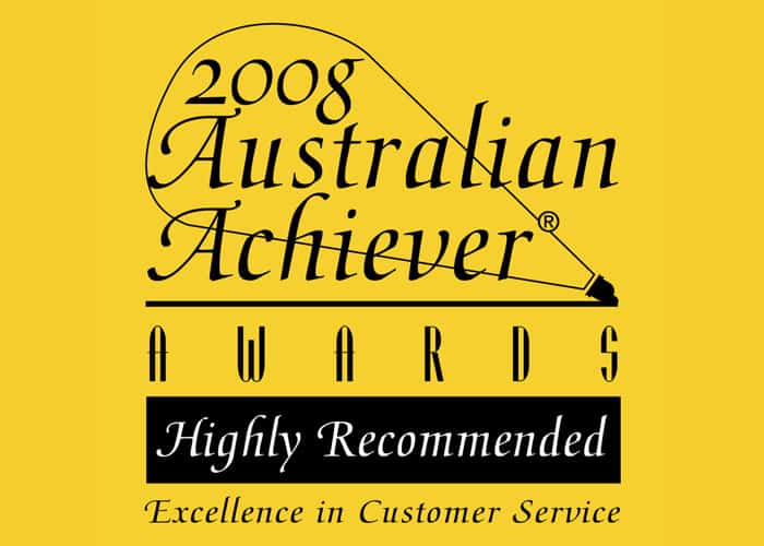 2008 Australian Achiever Award
