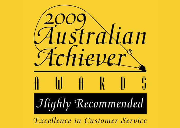 2009 Australian Achiever Award