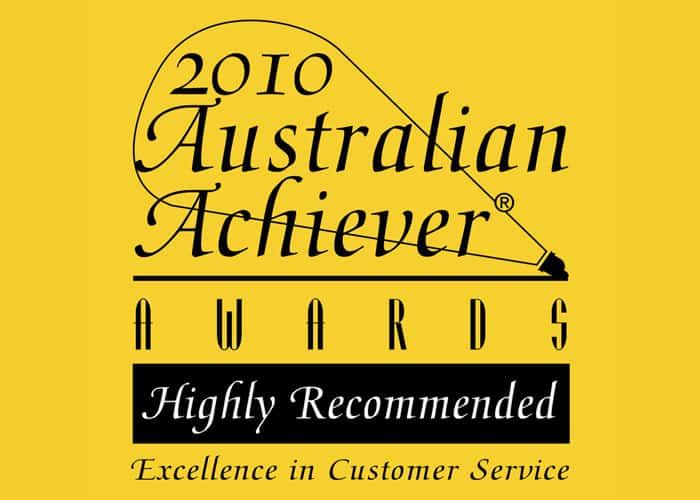 2010 Australian Achiever Award