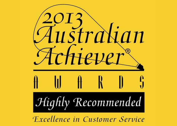 2013 Australian Achiever Award