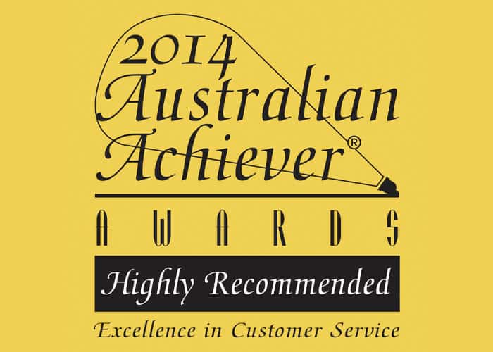 2014 Australian Achiever Award