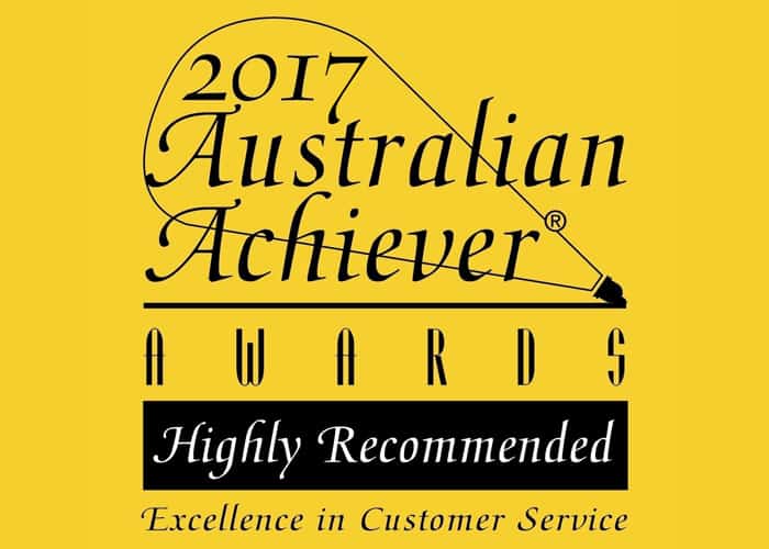 2017 Australian Achiever Award