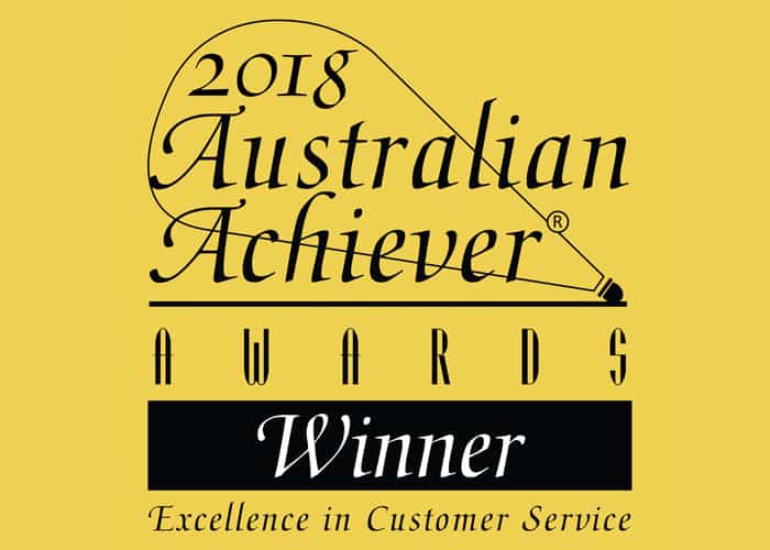 2018 Australian Achiever Award